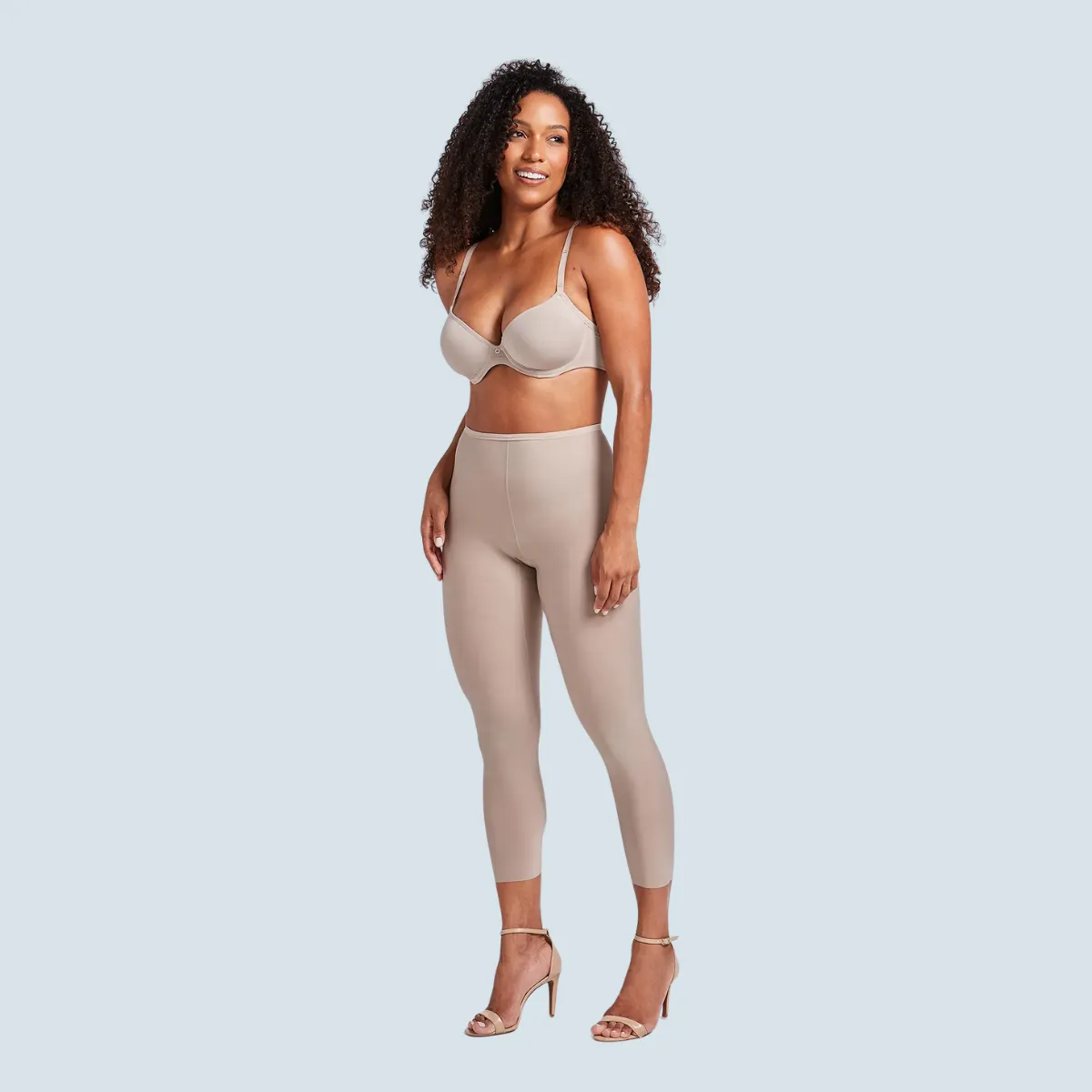 Calça Capri Liz Legging Modeladora Segunda Pele Leve